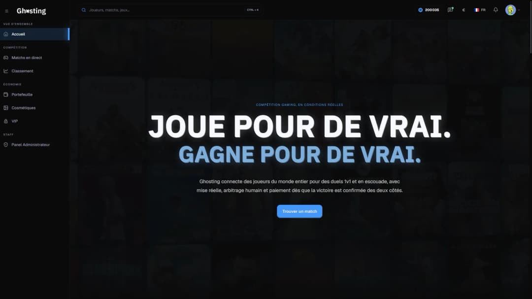 ghosting.bet - réalisation 1