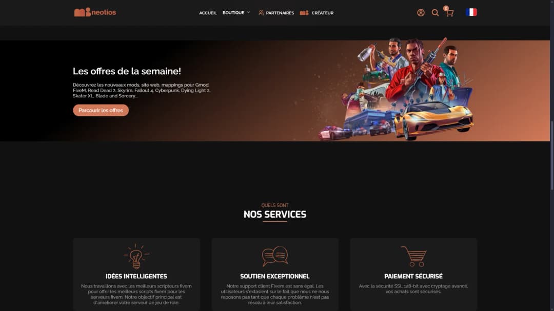 Neotios.com - réalisation 3