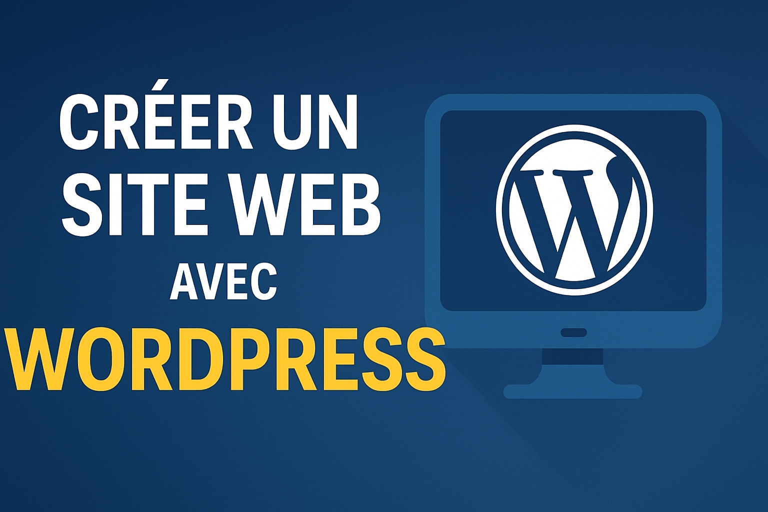 Créer un site web avec WordPress