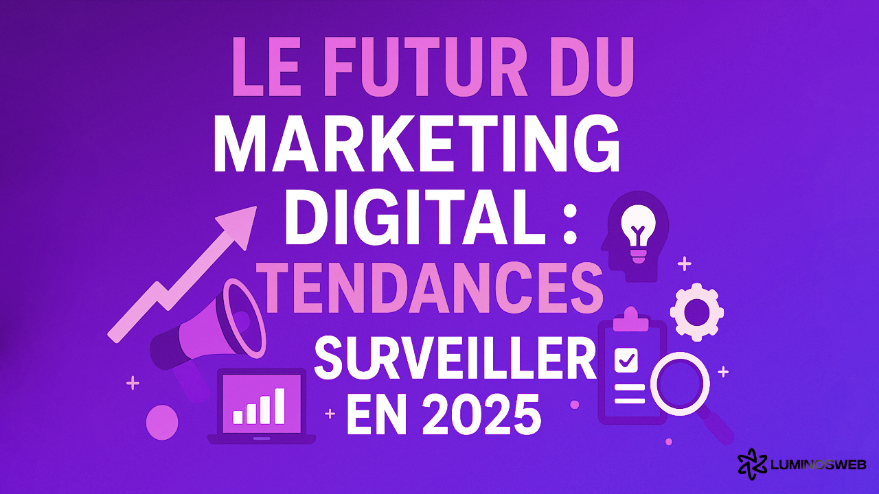 Le futur du marketing digital : tendances à surveiller en 2025